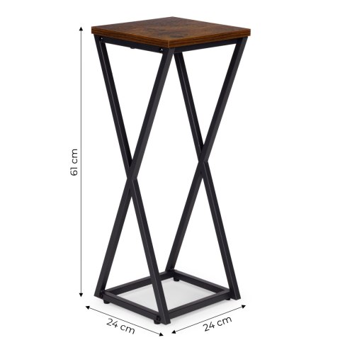 KWIETNIK STOJĄCY STOJAK NA KWIATY OZDOBY GEOMETRYCZNY LOFT MODERNHOME