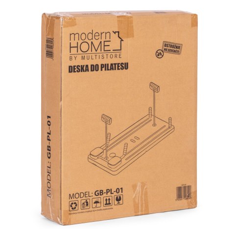 WIELOFUNKCYJNA DESKA DO ĆWICZEŃ PILATES REFORMER SKŁADANY WYŚWIETLACZ LCD ESKPANDERY MODERNHOME