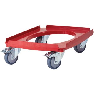 Wózek Camdolly do pojemników termoizolacyjnych GN 1/1 Cam GoBox - czerwony