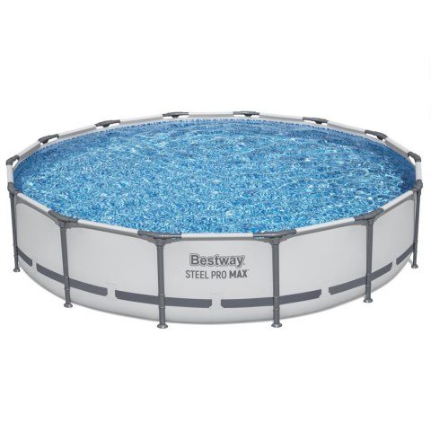 Basen stelażowy Steel Pro MAX 427x84 14FT BESTWAY 3w1 + Pompa + Filtr II