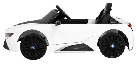 BMW I8 Lift Auto na akumulator Biały + Pilot