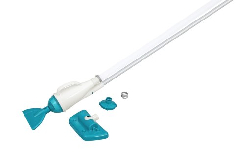 Odkurzacz do basenów ogrodowych BESTWAY + Końcówki + Kij + Wąż