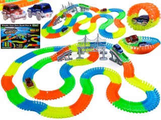 Kolorowy Tor Samochodowy Wyścigowy 360 El 2 Auta