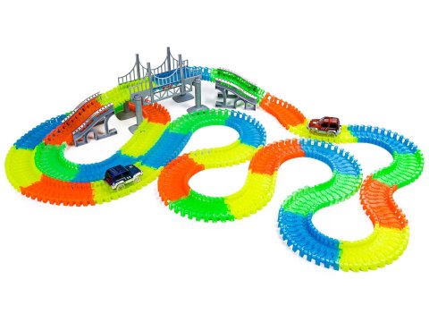 Kolorowy Tor Samochodowy Wyścigowy 360 El 2 Auta