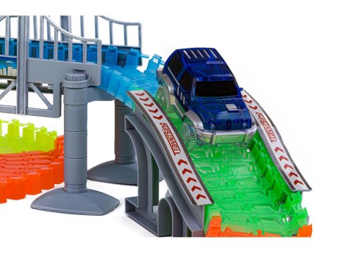 Kolorowy Tor Samochodowy Wyścigowy 360 El 2 Auta