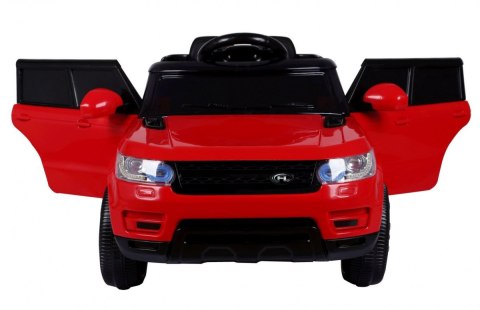 Autko Start Run na akumulator Czerwony SUV + Pilot + Funkcje bezpieczeństwa