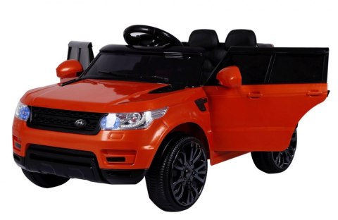 Autko Start Run na akumulator, Pomarańczowy SUV + Pilot