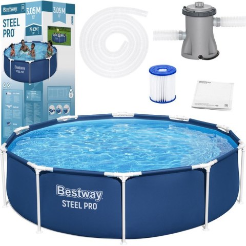 Bestway Basen stelażowy 305cm x 76cm 8w1 56679