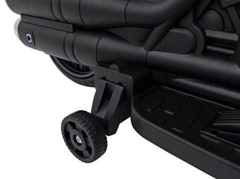 Motorek Chopper FASTER na akumulator dla dzieci Czerwony + Radio FM + Panel audio + LED