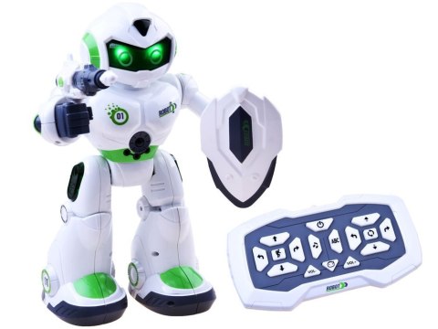 Zdalnie sterowany ROBOT tańczy Nauka angielskiego światło + dźwięk RC0447