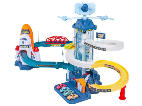 Zjazd Tor Samochodowy Parking Winda Stacja kosmiczna + Pojazdy