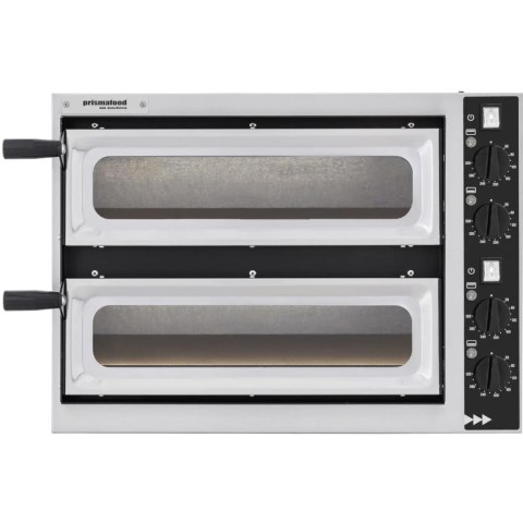 Piec do pizzy podwójny Basic Vetro 2/40 2 pizze 2400W - Hendi 226674