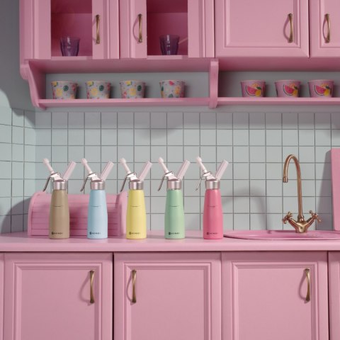 Syfon do bitej śmietany Błękitny 0,5 L - Hendi 975862