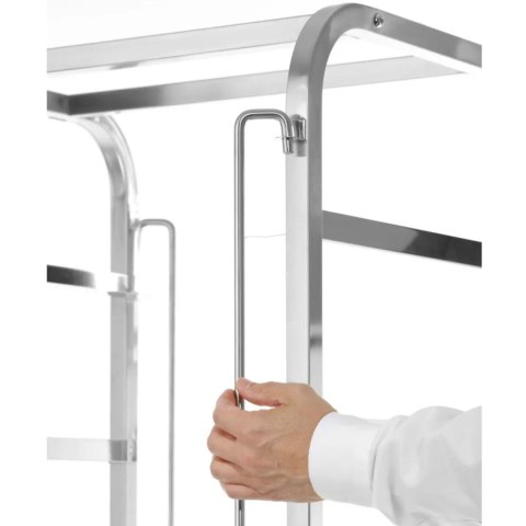 Wózek do transportu koszy do zmywarek 7 x 500x500mm - Hendi 810583