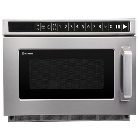 Kuchenka mikrofalowa profesjonalna 100 programów USB 3000 W poj. 18L