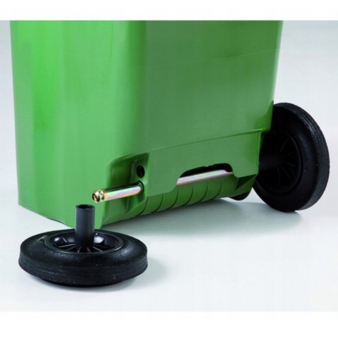 Pojemnik kubeł na odpady i śmieci ATESTY Europlast Austria - niebieski 120L