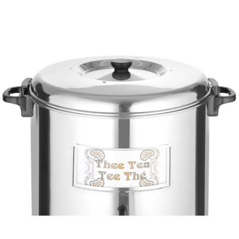 Warnik podgrzewacz do wody grzanego wina stalowy 2200W 28L - Hendi 209905