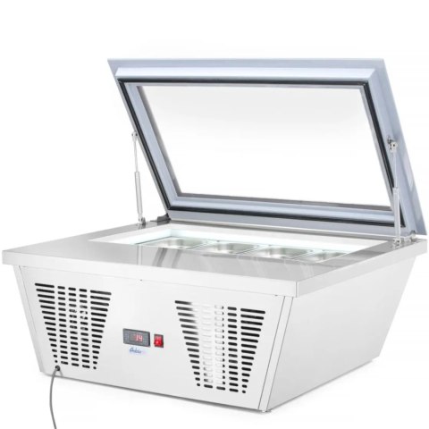 Witryna chłodnicza sałatkowa na 8x GN 1/6 77L ARKTIC Hendi 233689