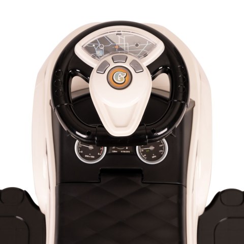 JEŹDZIK CHODZIK PCHACZ 3W1 AUTKO SUPER CAR BIAŁY