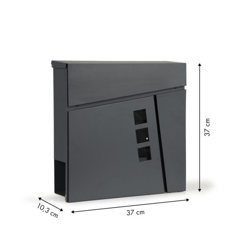 SKRZYNKA POCZTOWA LISTY GAZETY STAL GALWANIZOWANA MODERNHOME