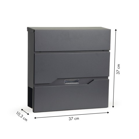 SKRZYNKA POCZTOWA LISTY GAZETY STAL GALWANIZOWANA MODERNHOME