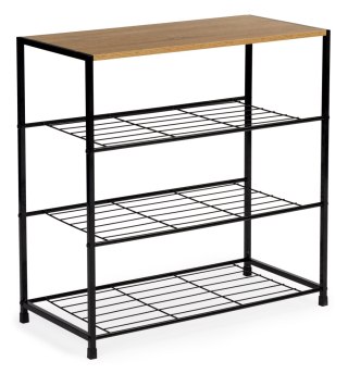 SZAFKA NA BUTY STOJAK REGAŁ PÓŁKA LOFT 3 POZIOMY MODERNHOME