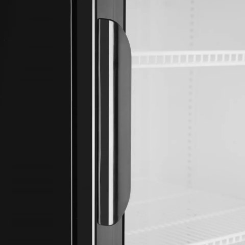 Witryna szafa chłodnicza z podświetlanym panelem reklamowym 360L