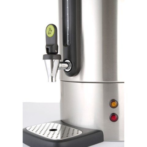 Warnik podgrzewacz do kawy z niekapiącym kranem stalowy UNIQ 18 l - Hendi 211427