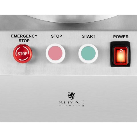 Kuter wilk gastronomiczny do siekania mielenia krojenia mięsa warzyw 1400 obr./min 8 l 550 W