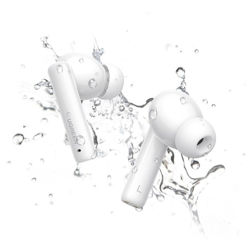 Słuchawki bezprzewodowe Bluetooth TWS ANC WS106 HiTune T3 białe