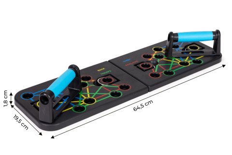 DESKA DO ĆWICZEŃ UCHWYTY DO POMPEK ZESTAW 25W1