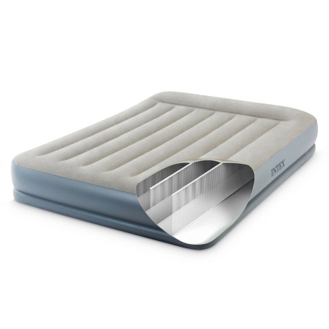 MATERAC DMUCHANY 203X152 CM DO SPANIA Z POMPKĄ DWUOSOBOWY INTEX 64118