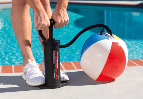 POMPKA TŁOKOWA DOUBLE QUICK III DUŻA DO POMPOWANIA MATERACY INTEX 68605