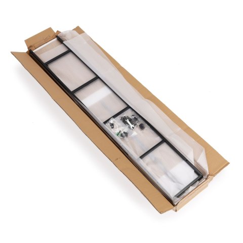 REGAŁ DREWNIANY SZEROKI NOWOCZESNY LOFT 5 PÓŁEK MODERNHOME