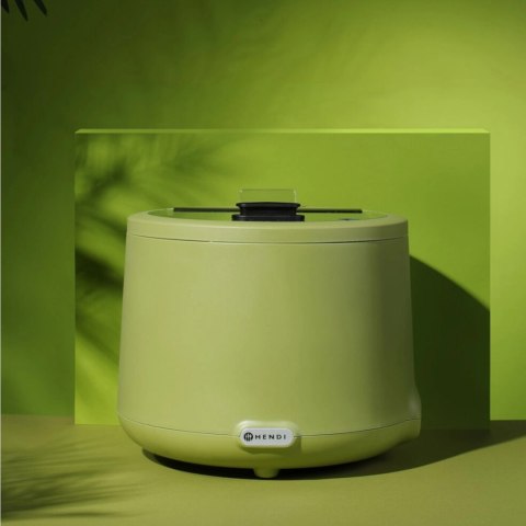 Kociołek termos elektryczny do zupy UNIQ 35-85 C 8 l 500 W - zielony