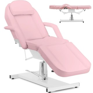 Fotel kosmetyczny do tatuażu masażu spa CAPUA - różowy
