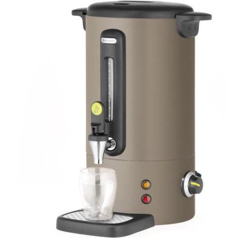 Warnik do wody grzanego wina z kranem tacką ociekową UNIQ 9 l 950 W - taupe