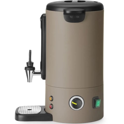 Warnik do wody grzanego wina z kranem tacką ociekową UNIQ 9 l 950 W - taupe