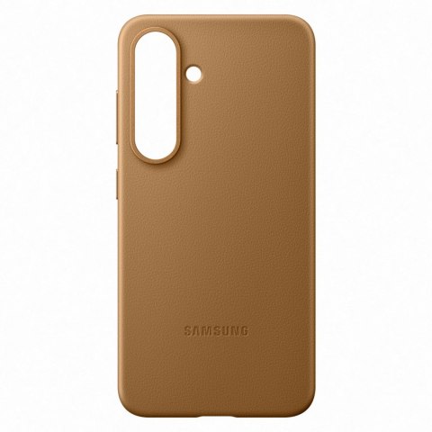 Etui plecki z ekoskóry Samsung KindSuit Case do Samsung Galaxy S25 - złote