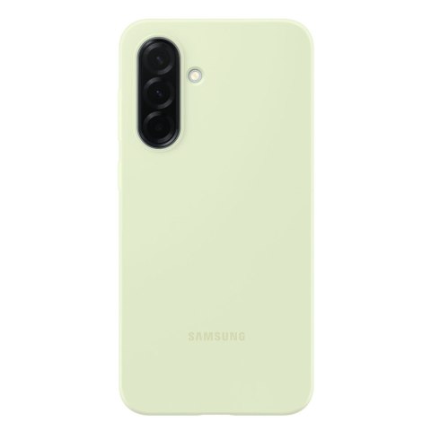 Etui silikonowe pokrowiec Samsung Silicone Case na Samsung Galaxy A36 5G - zielone