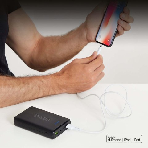 Kabel przewód USB-A - iPhone Lightning - biały