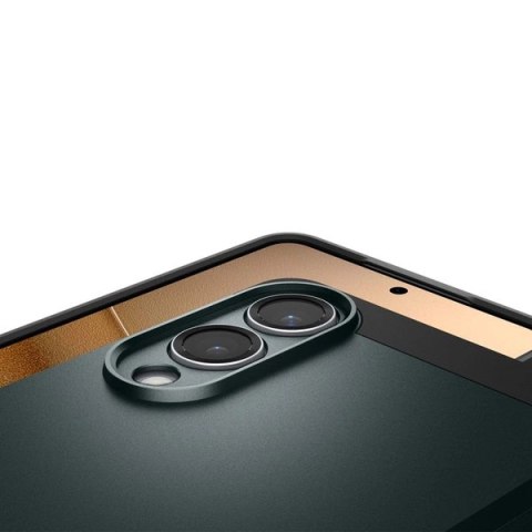 Etui case na Samsung Galaxy S25 Edge Tough Armor MagSafe - zielono-czarne