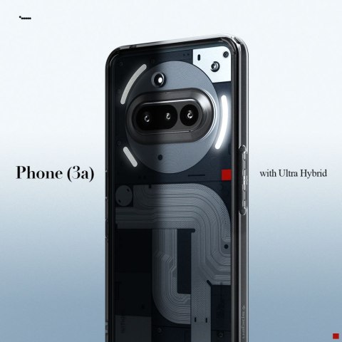 Etui pokrowiec na Nothing Phone 3A Ultra Hybrid - przezroczyste