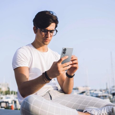 Osłona aparatu na Samsung Galaxy S25 Edge czarna - 2 szt.