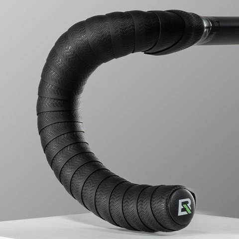 Owijka na kierownicę rowerową silikonowa perforowana - biała