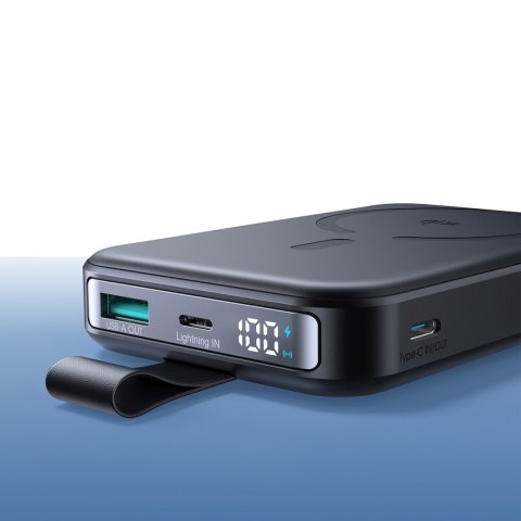 Powerbank 10000mAh 22.5W Qi2 JR-PBM11 MagSafe z podstawką - czarny