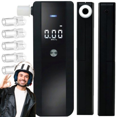 Alkomat półprzewodnikowy elektroniczny 5 ustników