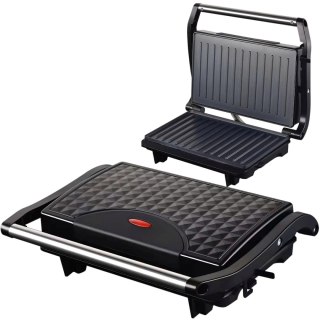 Grill elektryczny kontaktowy do panini mięsa warzyw 750 W