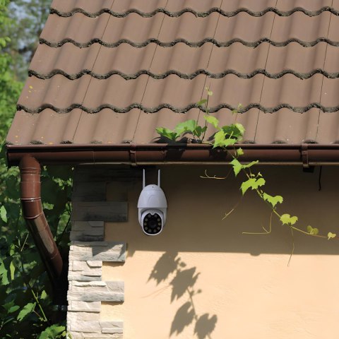 Kamera zewnętrzna obrotowa do monitoringu ZOOM WIFI SD 32 GB