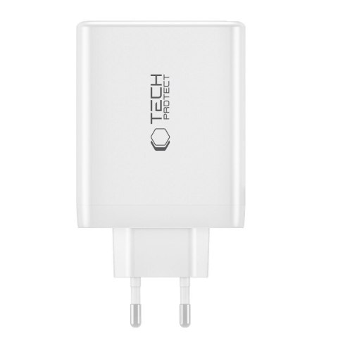 Ładowarka sieciowa GaN 3x USB-C PD USB-A QC 100W- czarna